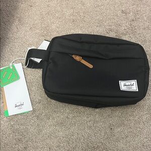 Herschel Supply Company Black Toiletry Bag
